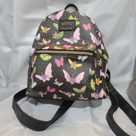 Loungefly Multicolor Pokemon Butterfly Mini Backpack - Black main image 12